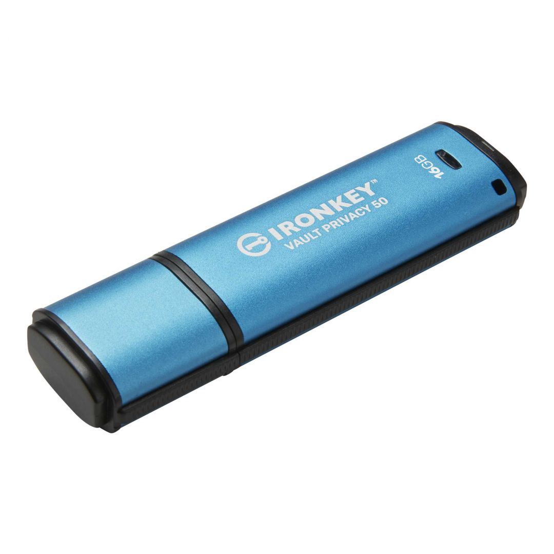 Kingston 16GB IronKey Vault Privacy 50 USB3.2 Blue