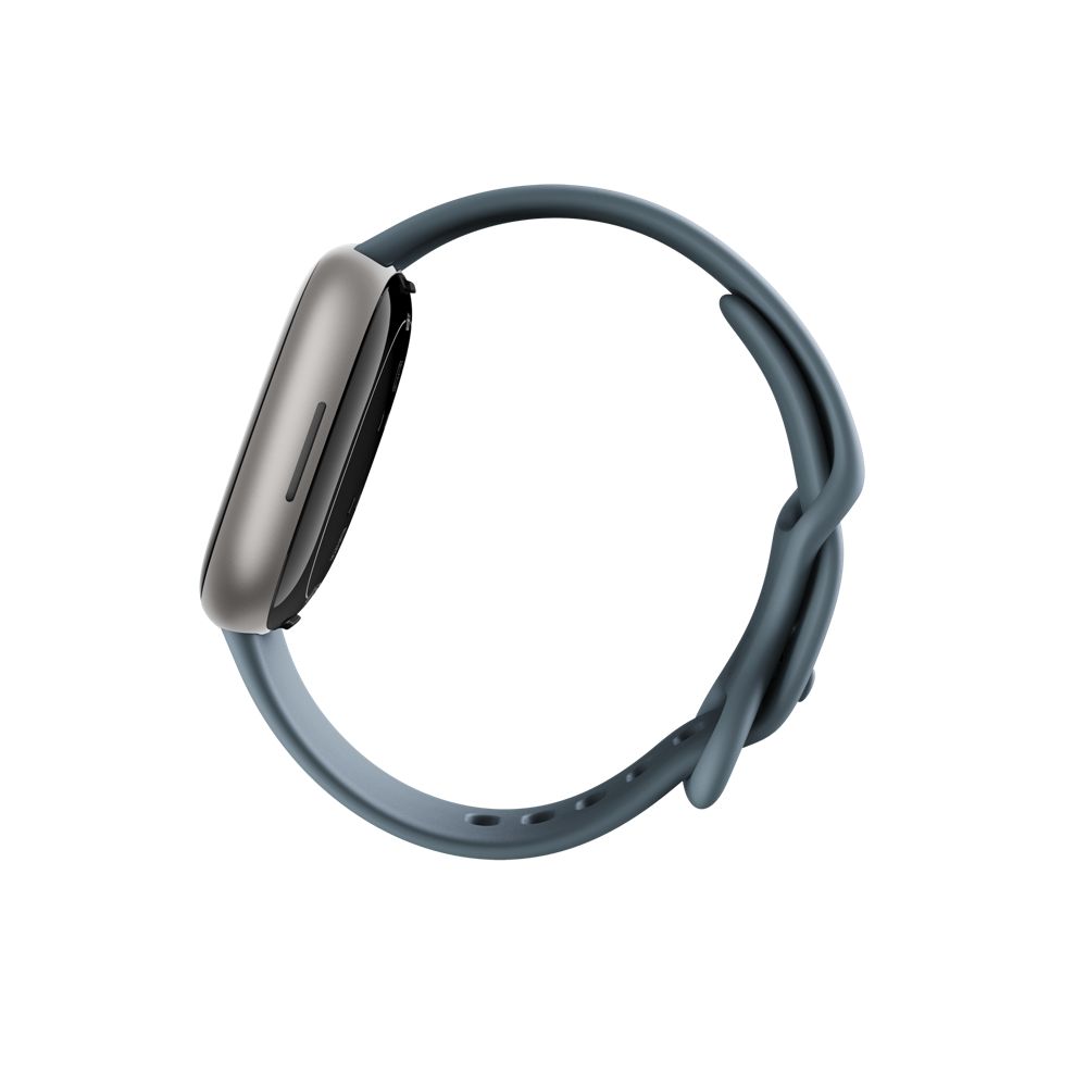 Fitbit Versa 4 Waterfall Blue/Platinum Aluminum