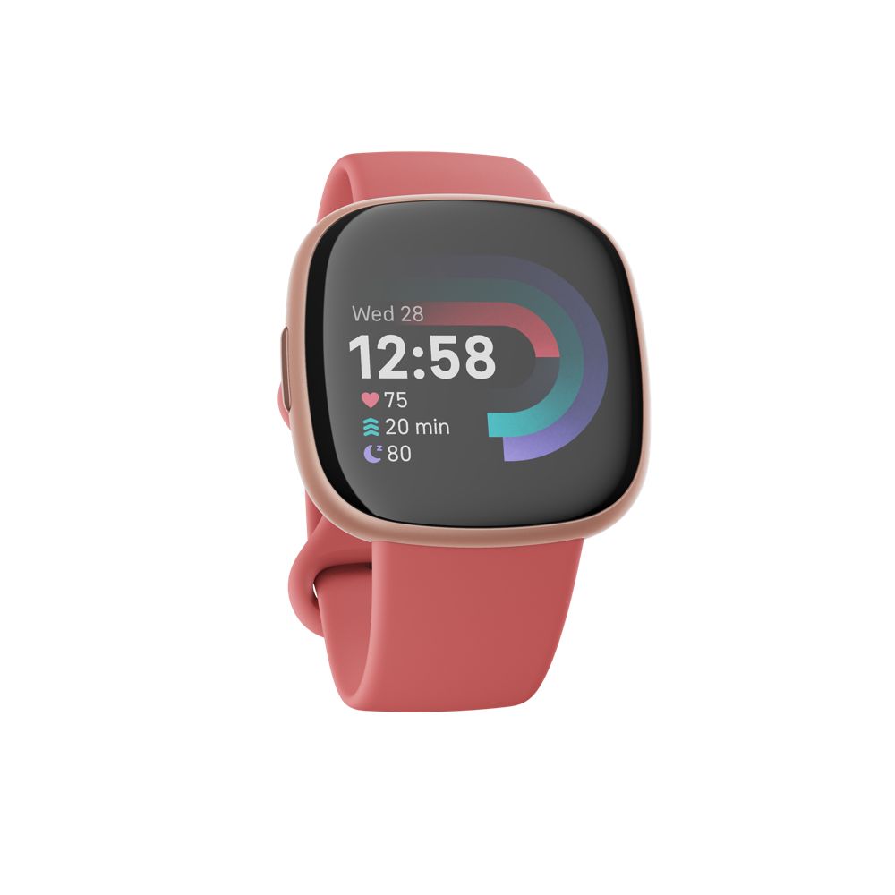 Fitbit Versa 4 Pink Sand/Copper Rose Aluminum