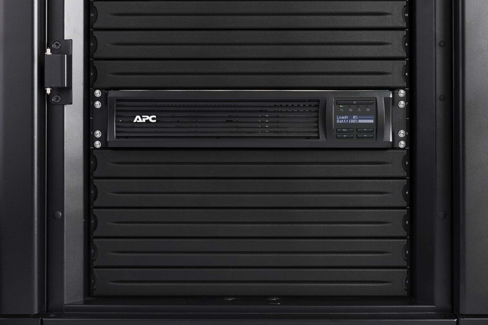 APC SMT1000RMI2UCN Smart-UPS Line Interactive Rackmount 2U LCD 1000VA UPS with SmartCard