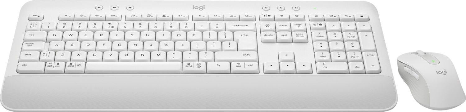 Logitech Signature MK650 Combo for Business Wireless Keyboard+Mouse White HU