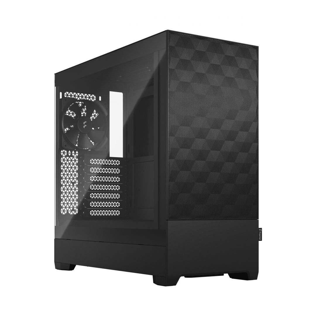 Fractal Pop Air RGB Tempered Glass Black