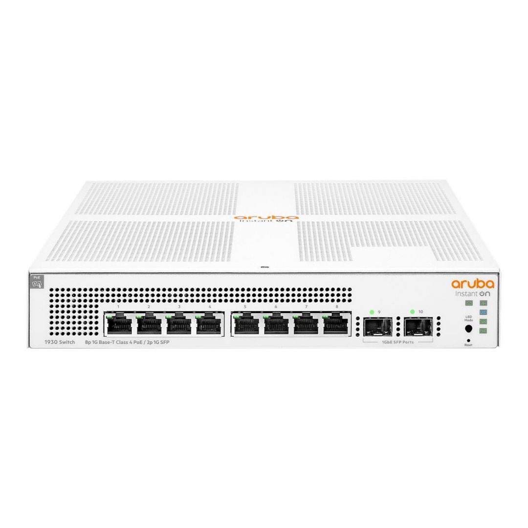 HP Aruba Instant On 1930 8G Class4 PoE 2SFP 124W Switch