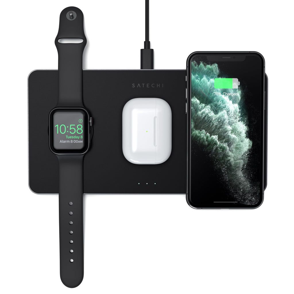 Satechi Trio Wireless Charger with Magnetic Pad