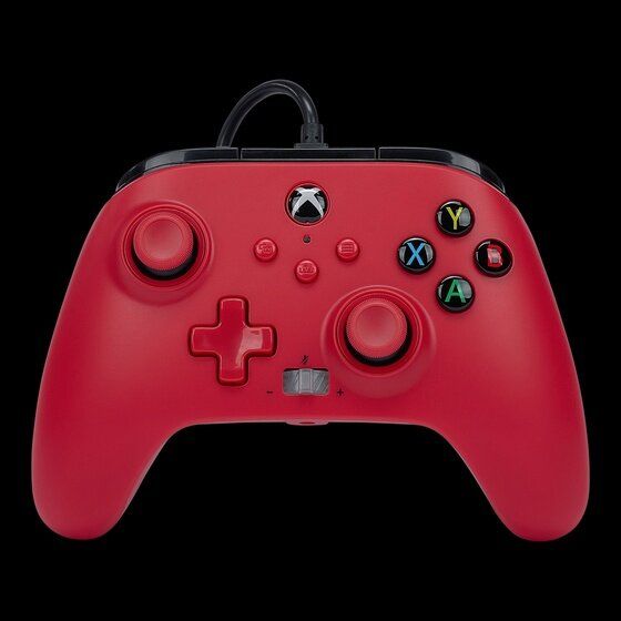 PowerA Enhanced USB Gamepad for Xbox Series X/S Artisan Red