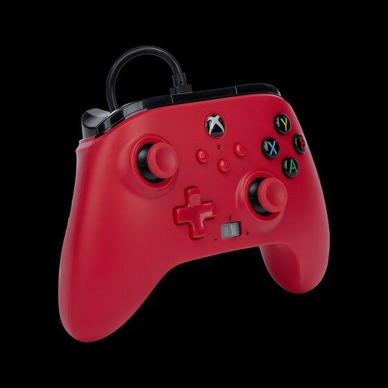 PowerA Enhanced USB Gamepad for Xbox Series X/S Artisan Red