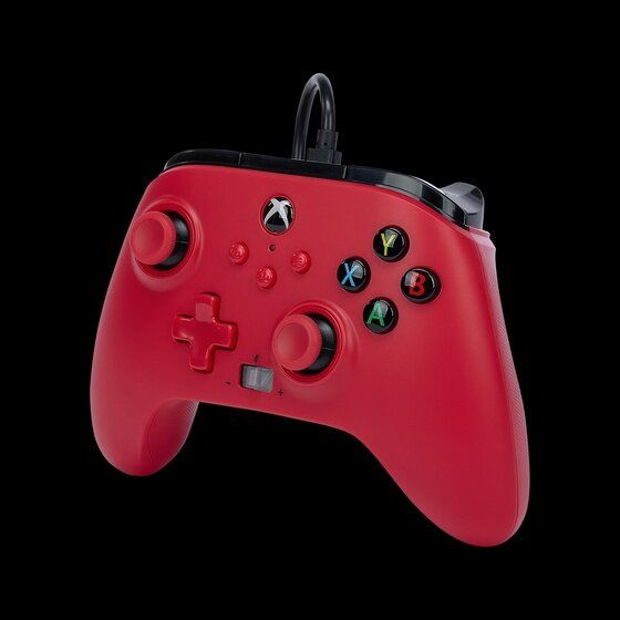 PowerA Enhanced USB Gamepad for Xbox Series X/S Artisan Red