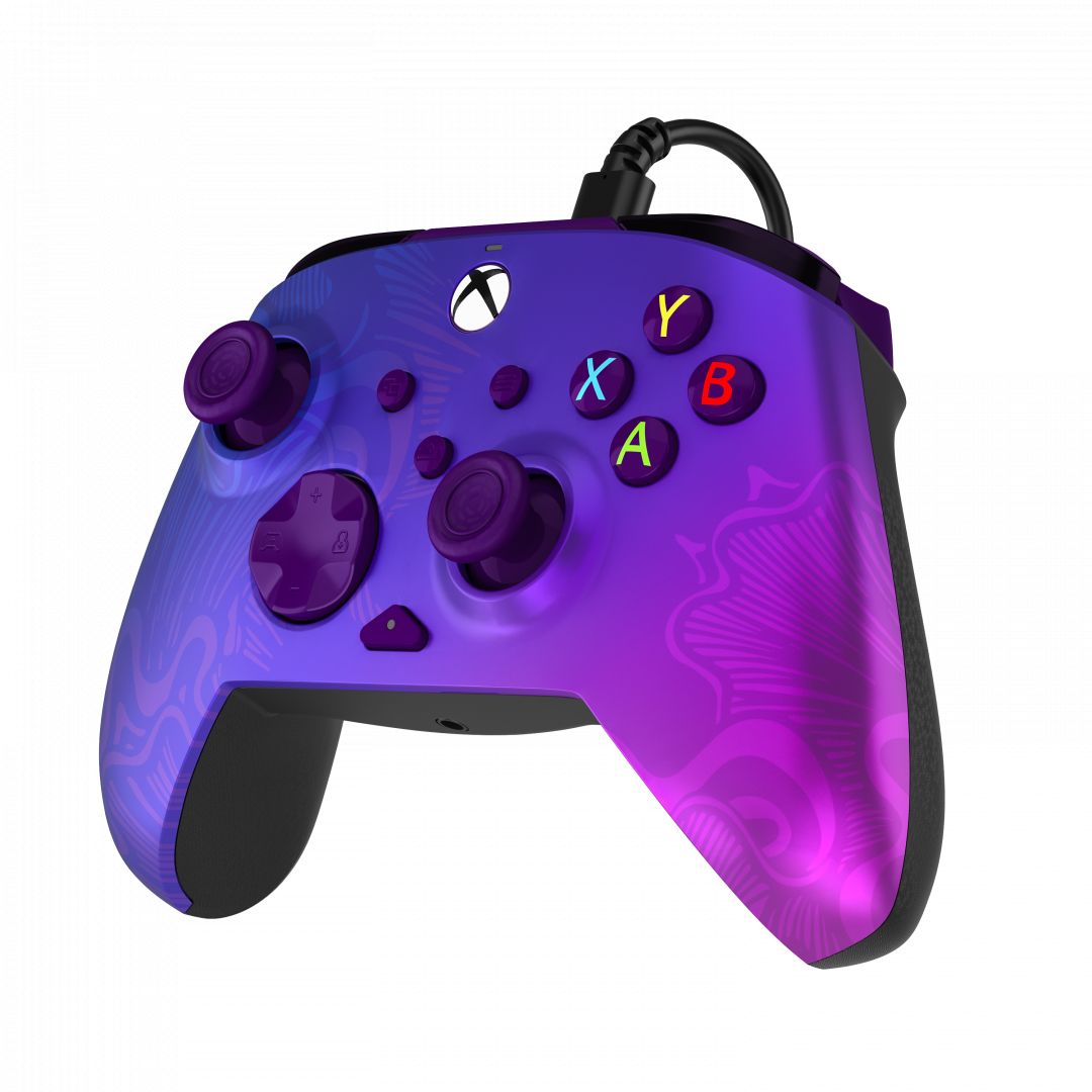 PDP Xbox Series X/S & PC USB Gamepad REMATCH Purple Fade