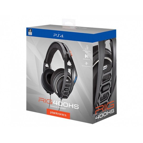 Nacon Plantronics RIG 400HS Headset for PS4 Black