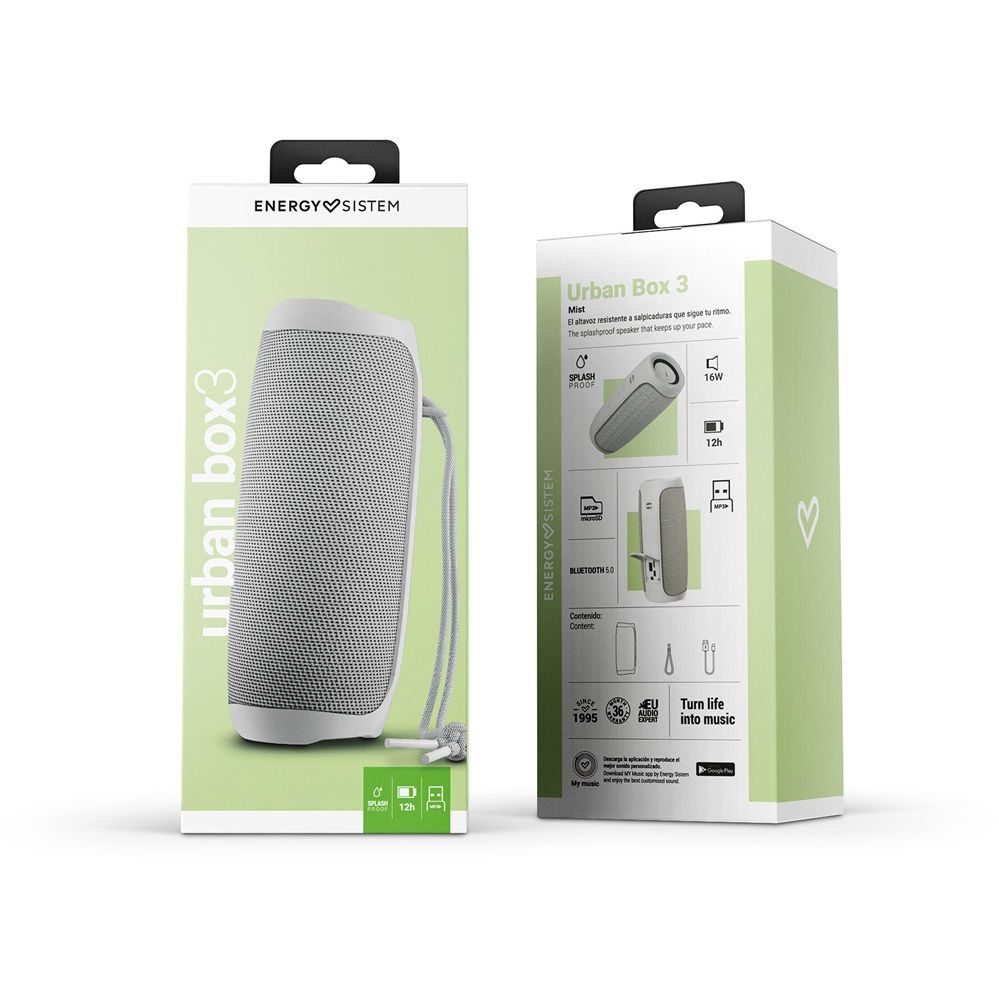 Energy Sistem Urban Box 3 Mist Bluetooth Speaker White