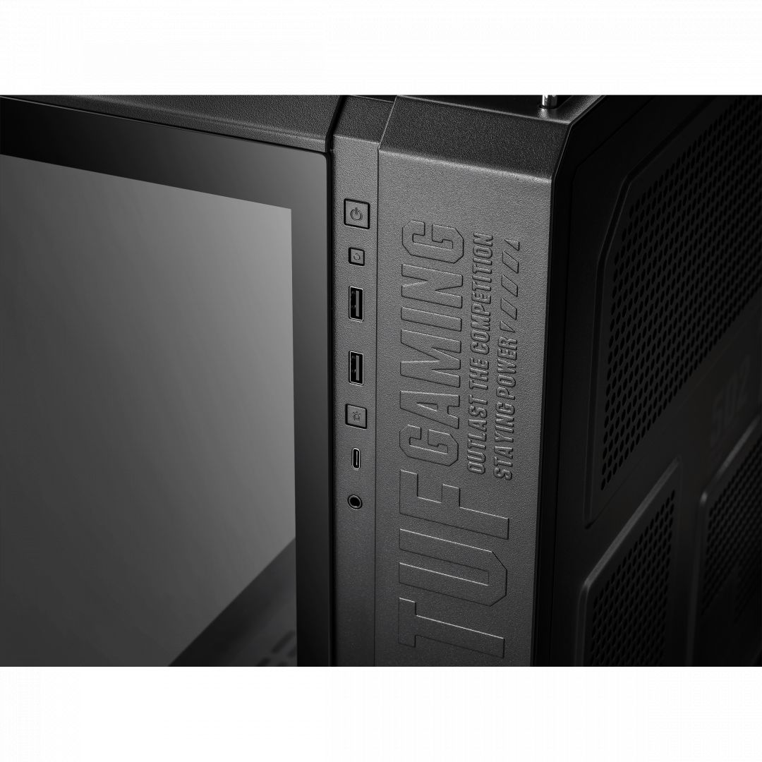 Asus TUF Gaming GT502 Tempered Glass Black