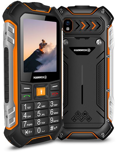 MyPhone Hammer Boost 256MB DualSIM Black/Orange