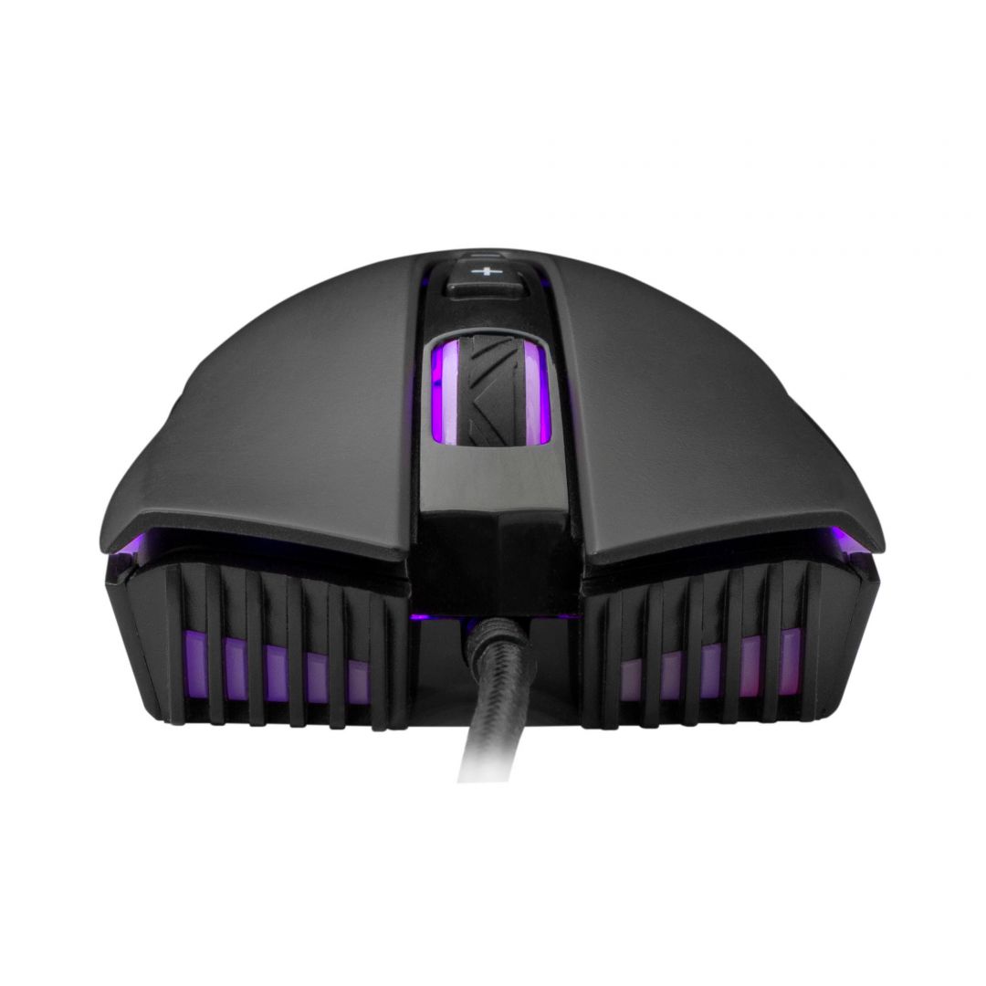 White Shark Azarah RGB Gaming Mouse Black