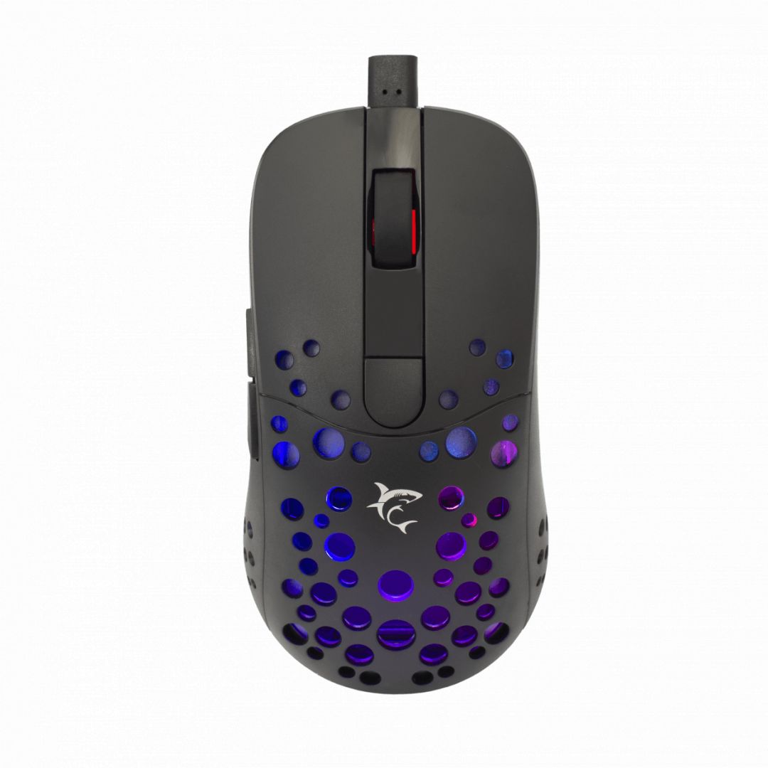 White Shark Tristan RGB Gaming Mouse Black