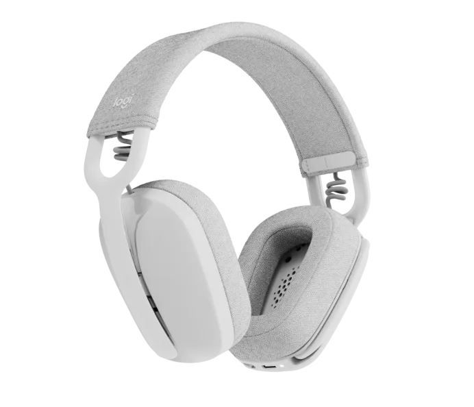 Logitech Zone Vibe 100 Wireless Headset Dirty White