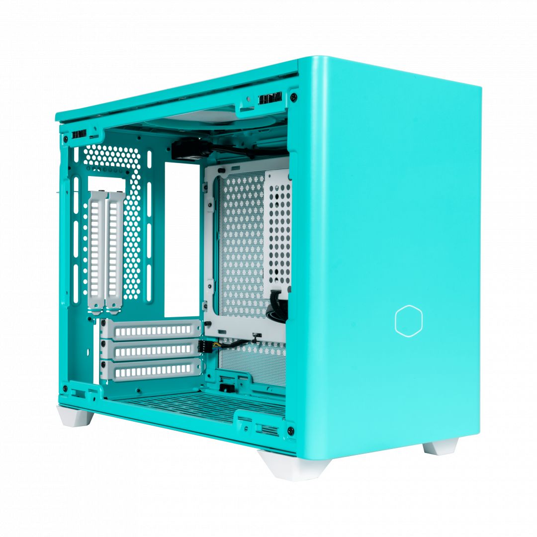 Cooler Master MasterBox NR200P Tempered Glass Caribbean Blue