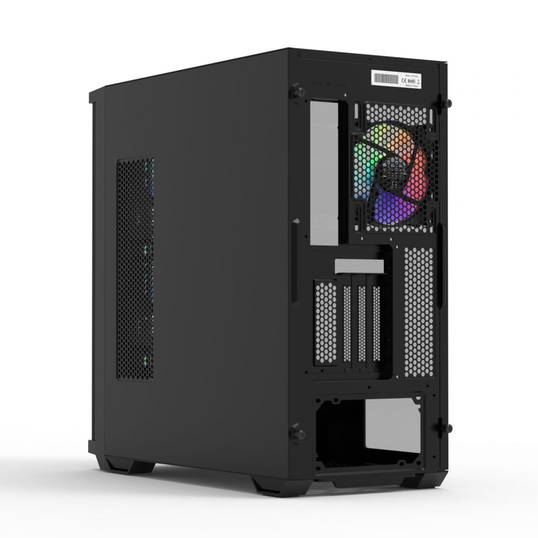 Zalman Z10 Duo RGB Tempered Glass Black