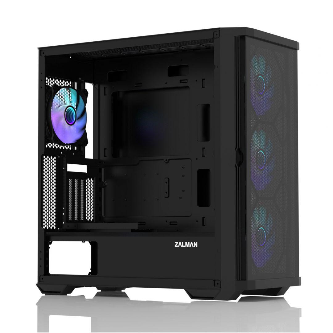 Zalman Z10 Duo RGB Tempered Glass Black