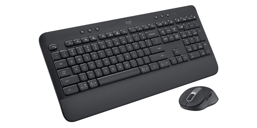 Logitech Signature MK650 Combo for Business Wireless Keyboard+Mouse Graphite Grey DE