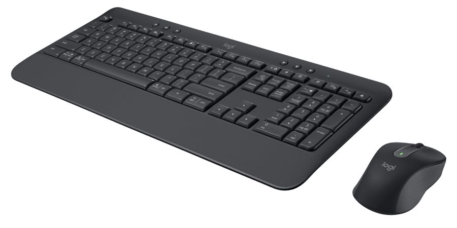 Logitech Signature MK650 Combo for Business Wireless Keyboard+Mouse Graphite Grey DE