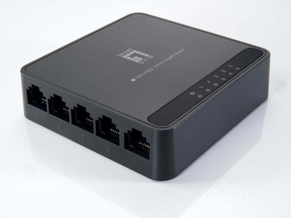 LevelOne GEU-0522 5-Port Gigabit Switch