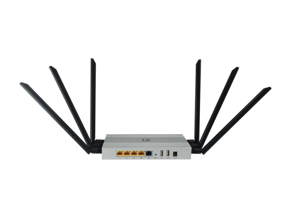 LevelOne WAP-8021 AC1200 Dual Band Wireless Access Point Silver