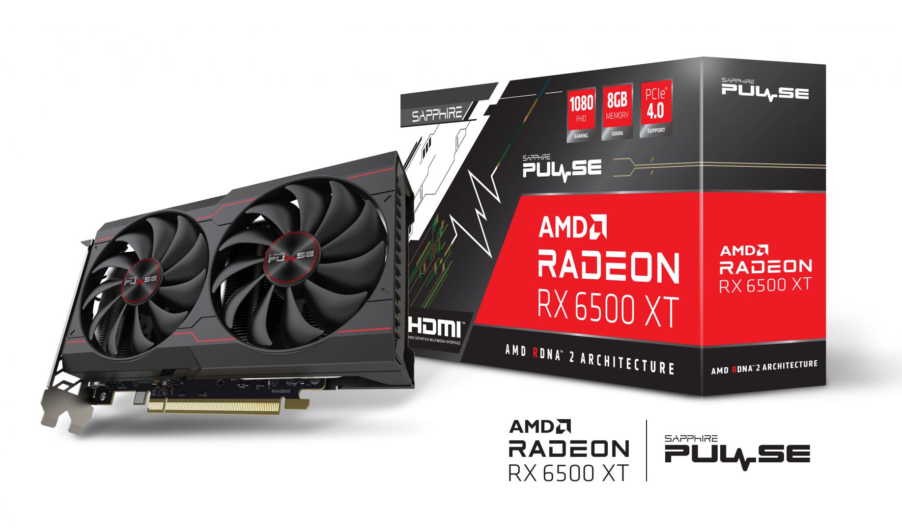 Sapphire Radeon RX6500XT 8GB DDR6 Pulse Gaming