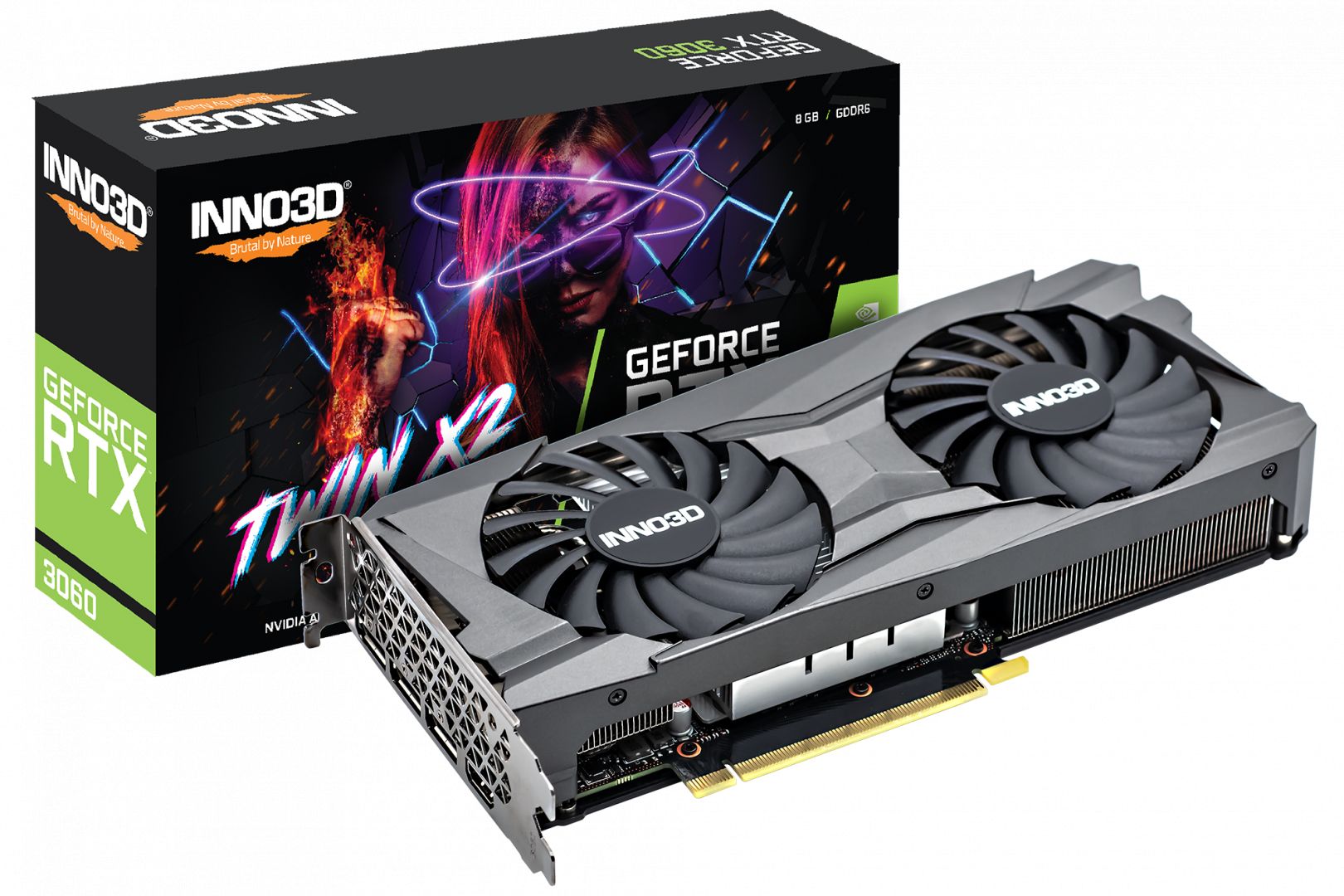 Inno3D RTX 3060 8GB DDR6 Twin X2 (LHR)