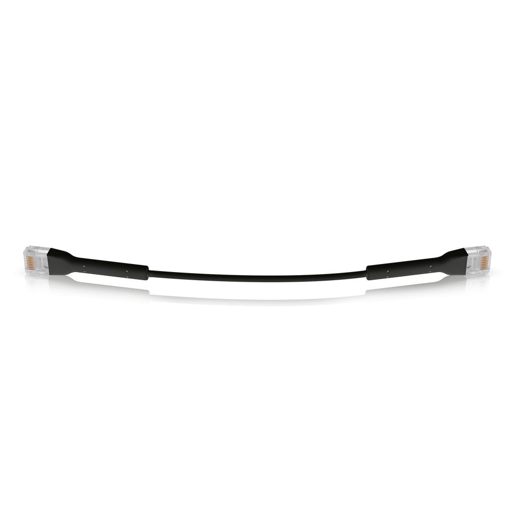 Ubiquiti UniFi CAT6 Patch cable 0,22m Black