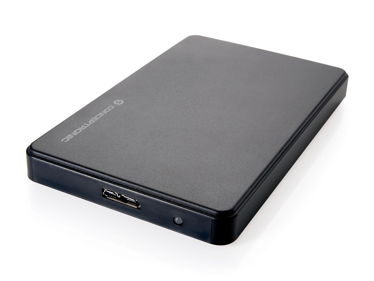 Conceptronic  2,5" USB3.0 SATAIII Enclosure Black