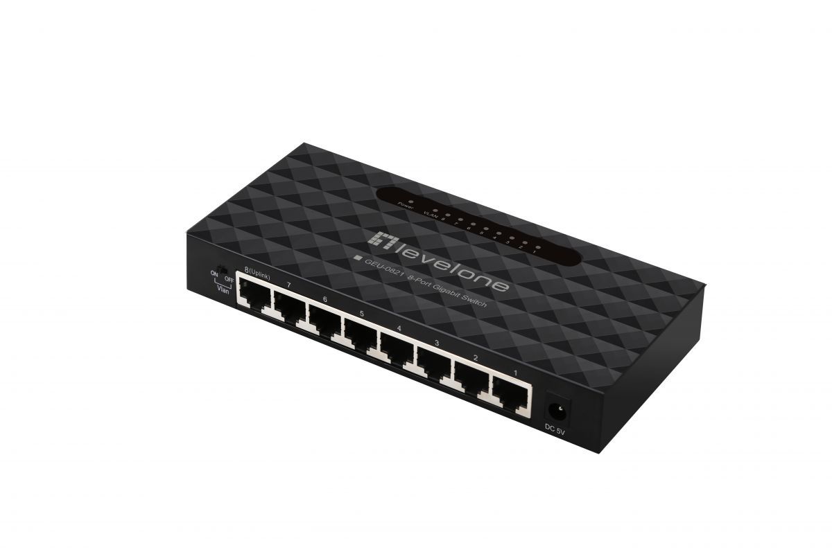 LevelOne GEU-0821 8-Port Gigabit Switch