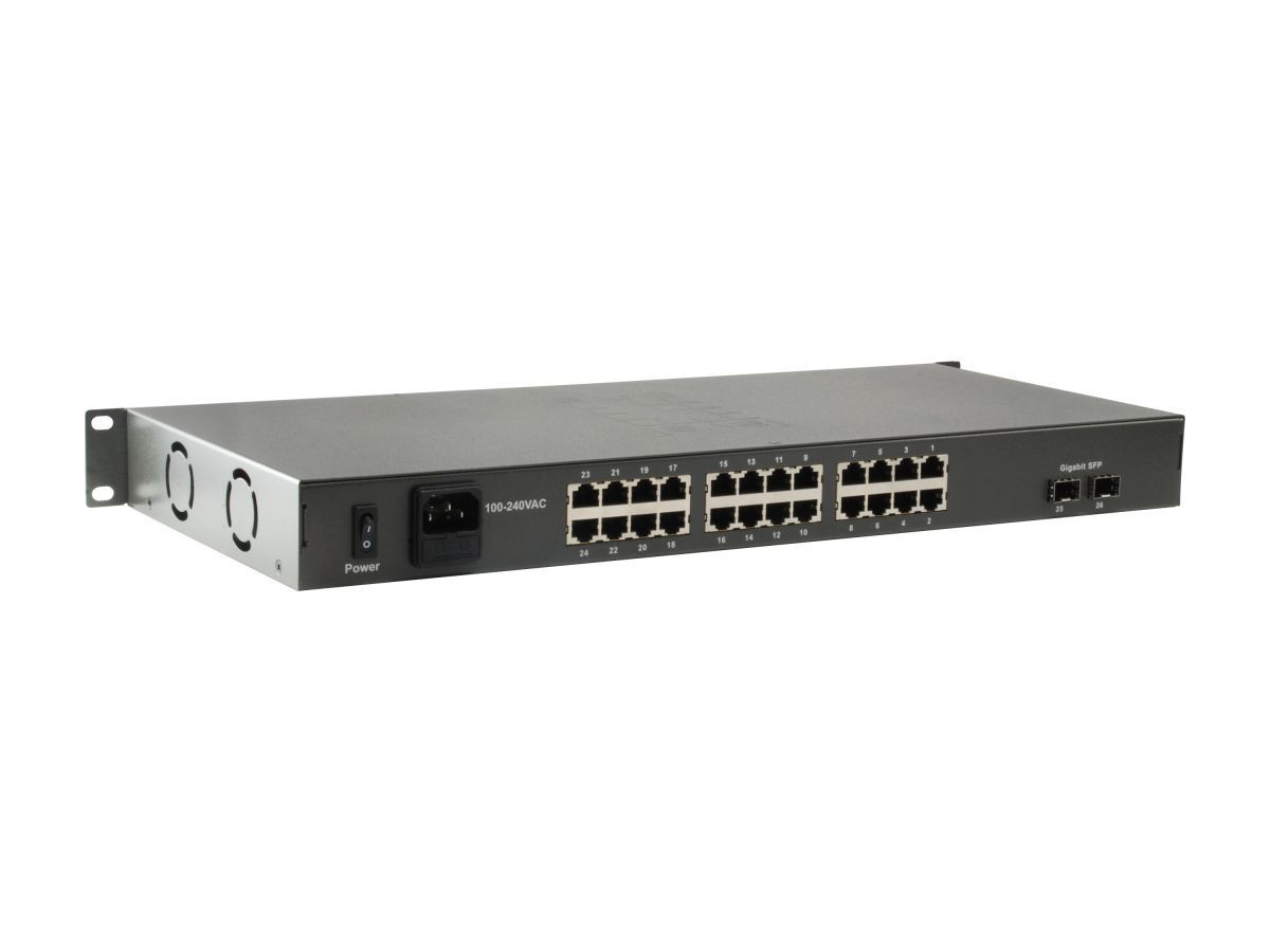 LevelOne FGP-2602W380 26-Port Fast Ethernet PoE Switch