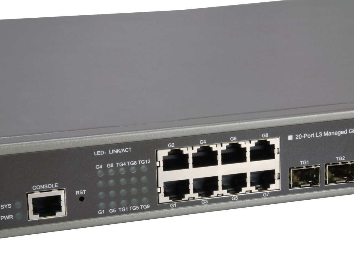 LevelOne GTL-2091 20-Port L3 Managed Gigabit Switch