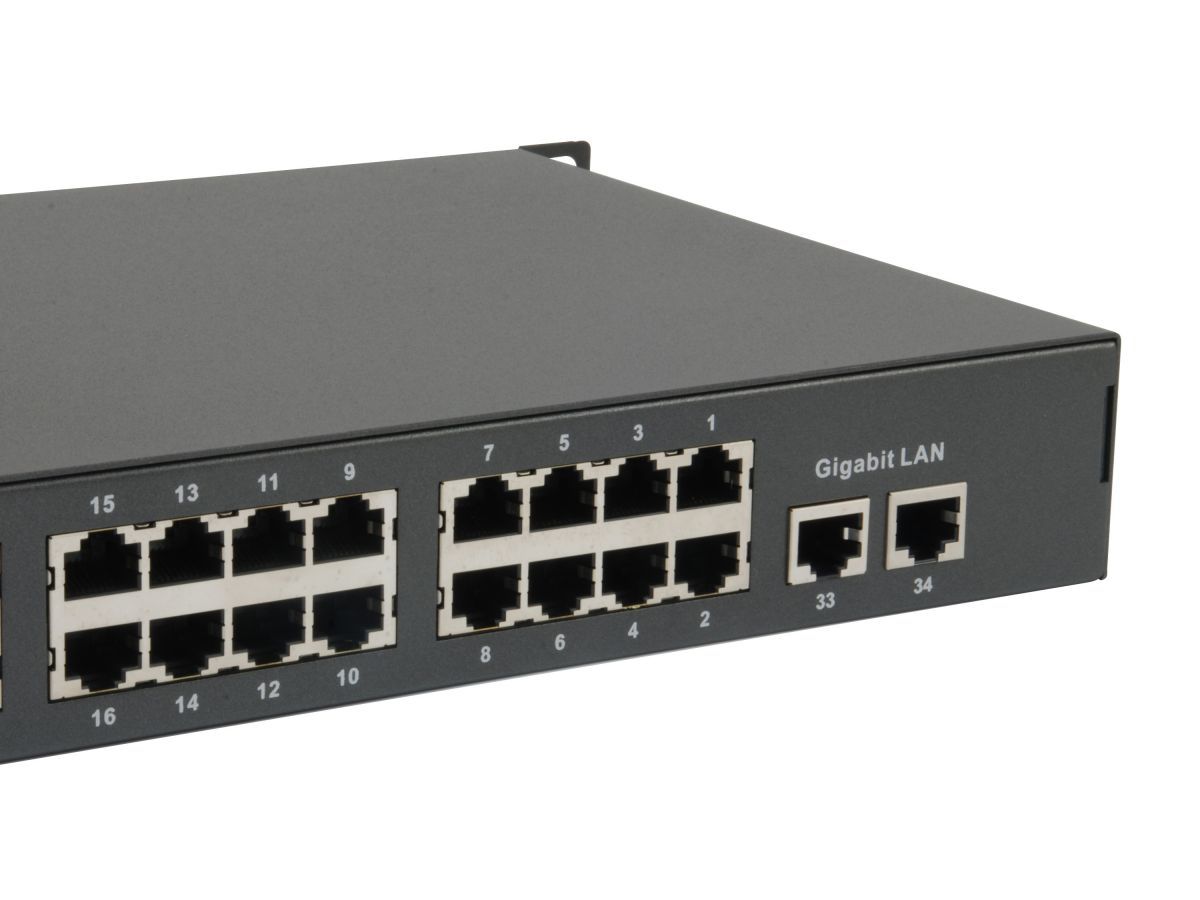 LevelOne FGP-3400W760 34-Port Fast Ethernet PoE Switch