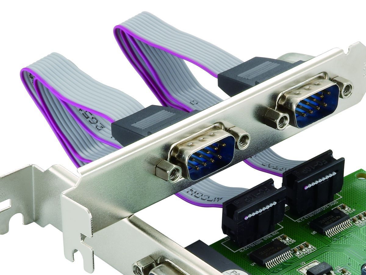 Conceptronic  SPC01G 3-Port Serial Parallel PCIe Card, Parallel x 1, Serial x 2