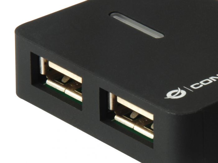 Conceptronic  4-Port USB 2.0 HUB Black