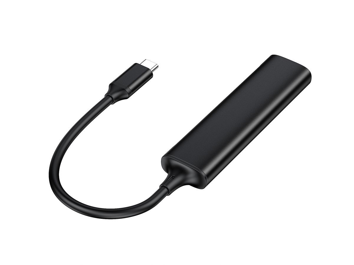 Conceptronic  4-Port USB-C HUB Black