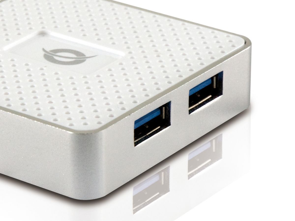 Conceptronic  4-Port USB 3.0 HUB White