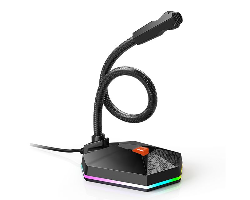 Meetion MC13 RGB Gooseneck Gaming Microphone Black