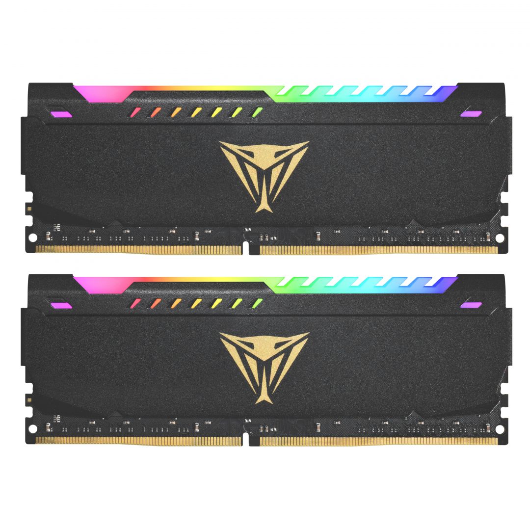 Patriot 64GB DDR4 3600MHz Kit(2x32GB) Viper Steel RGB Grey