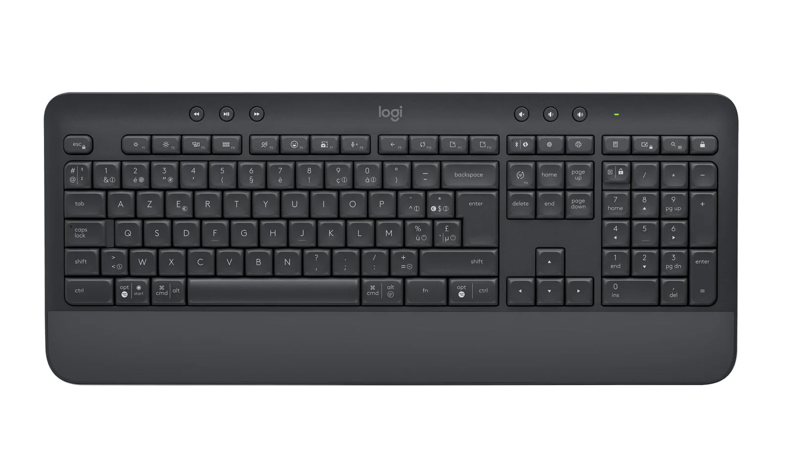 Logitech Signature MK650 Wireless Keyboard Graphite HU