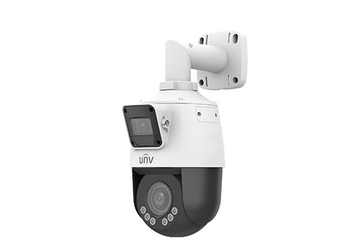 Uniview Easy 2x2MP Dual lencsés Lighthunter 2.8mm fix és 2.8-12mm motoros objektívvel ellátott PTZ kamera