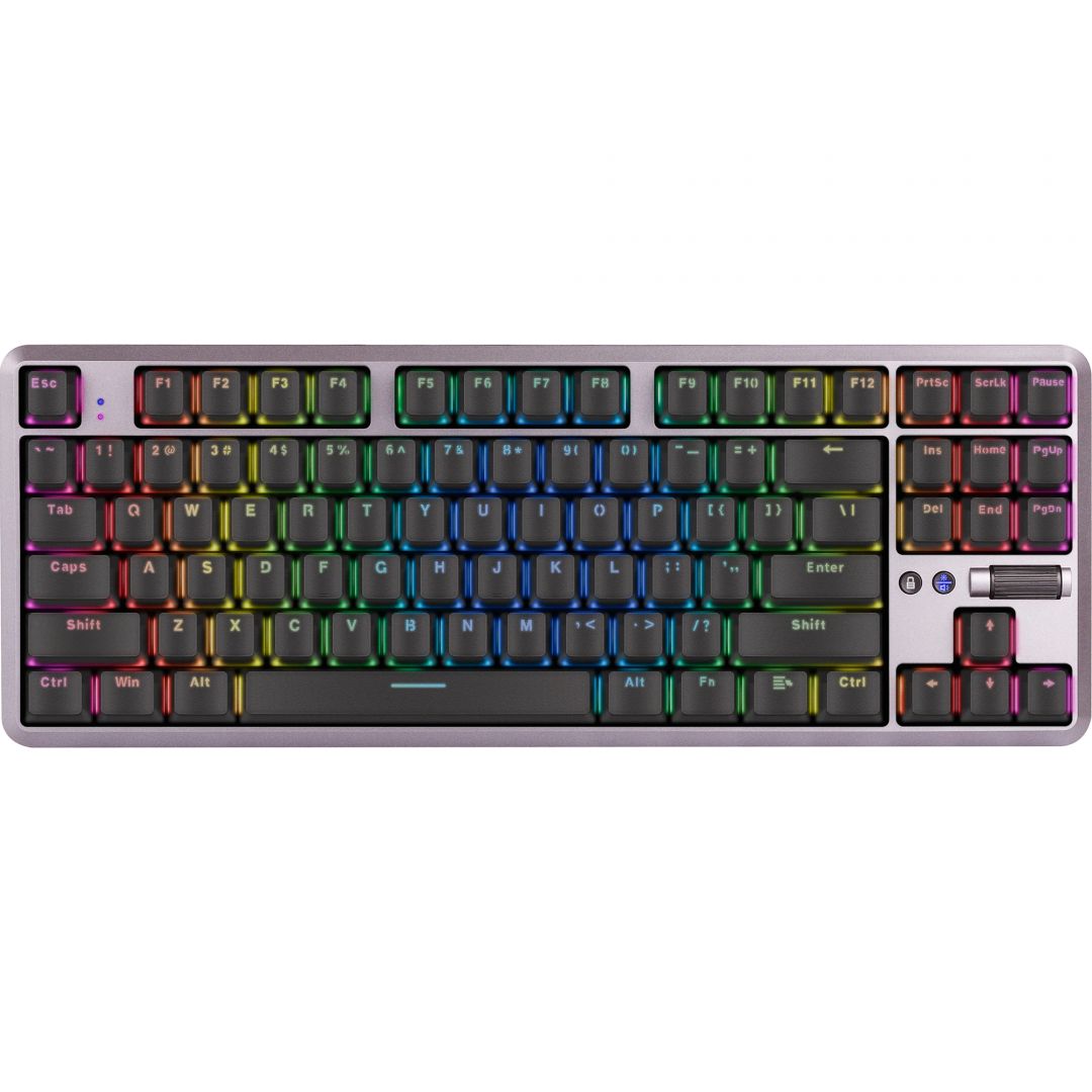 Yenkee YKB 3000US ZERO Mechanical Gamer RGB Keyboard Silver US