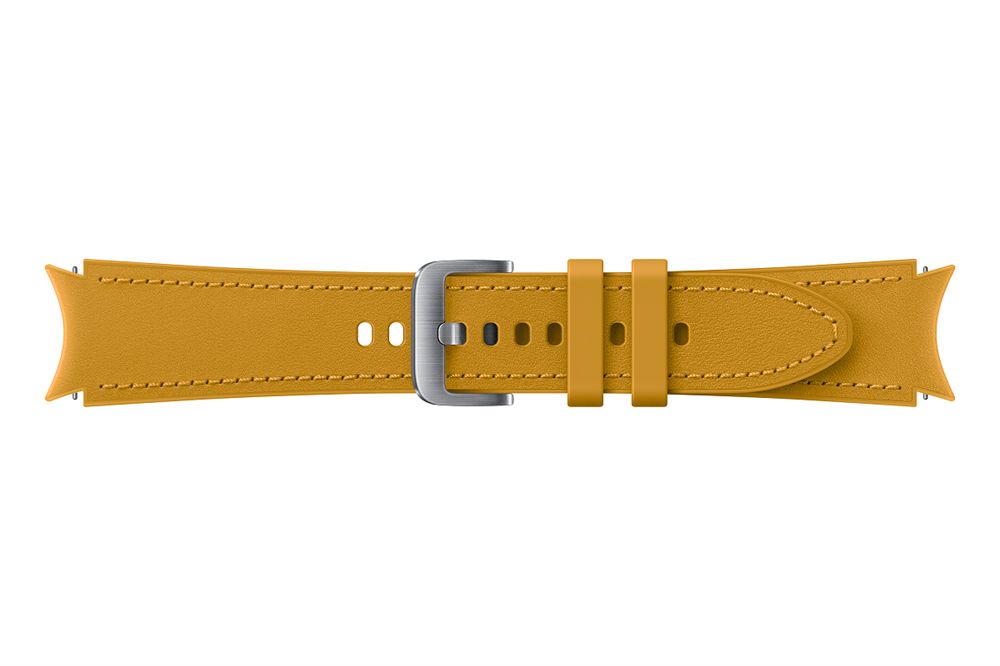 Samsung Galaxy Watch 4 Hybrid Leather Band Mustard