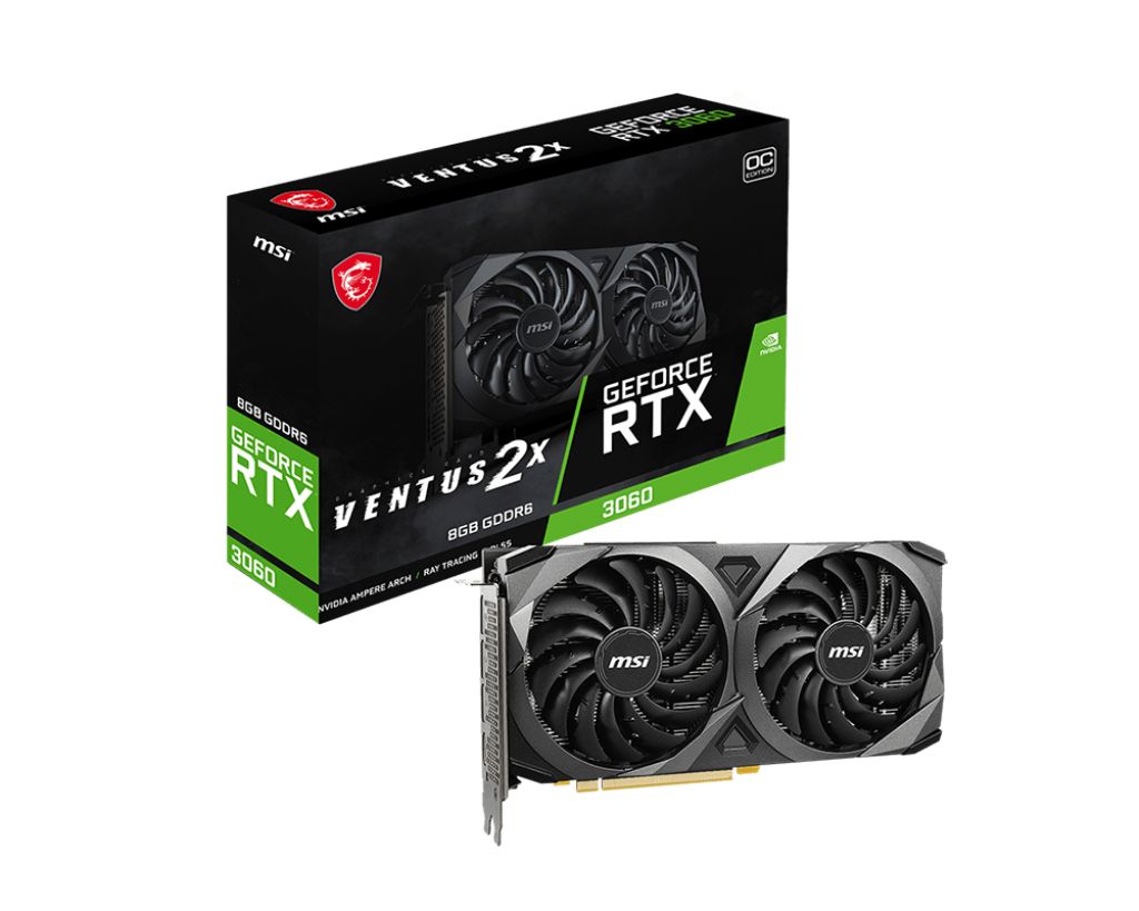 Msi RTX3060 VENTUS 2X 8G OC