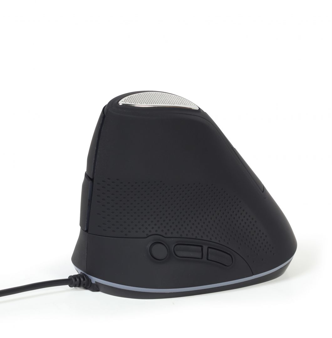 Gembird MUS-ERGO-03 Ergonomic mouse Space Gray