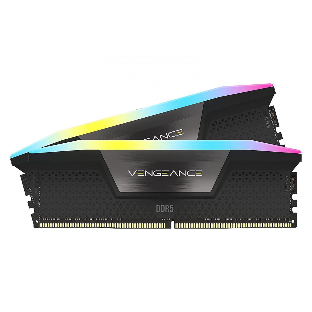 Corsair 32GB DDR5 7200MHz Kit(2x16GB) Vengeance RGB Black