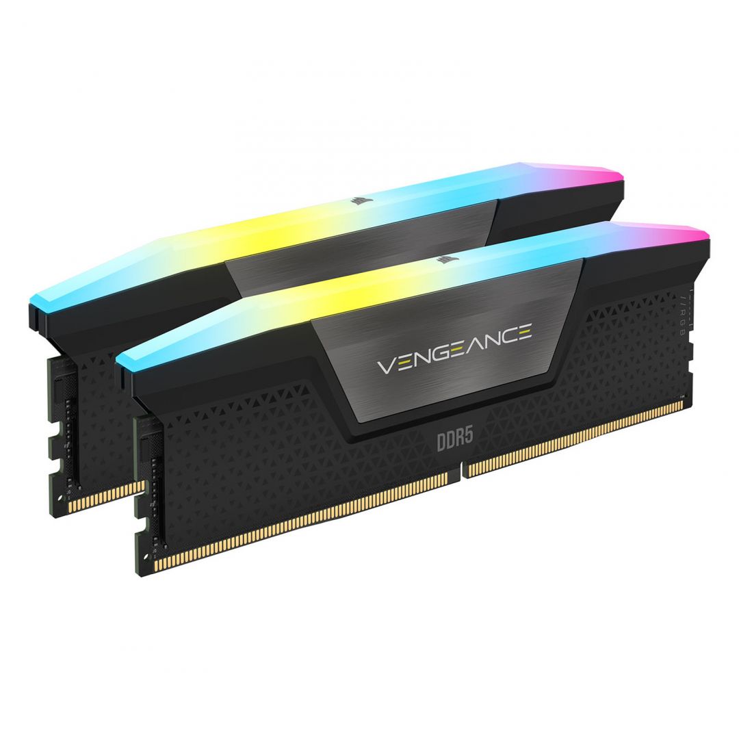 Corsair 32GB DDR5 7200MHz Kit(2x16GB) Vengeance RGB Black