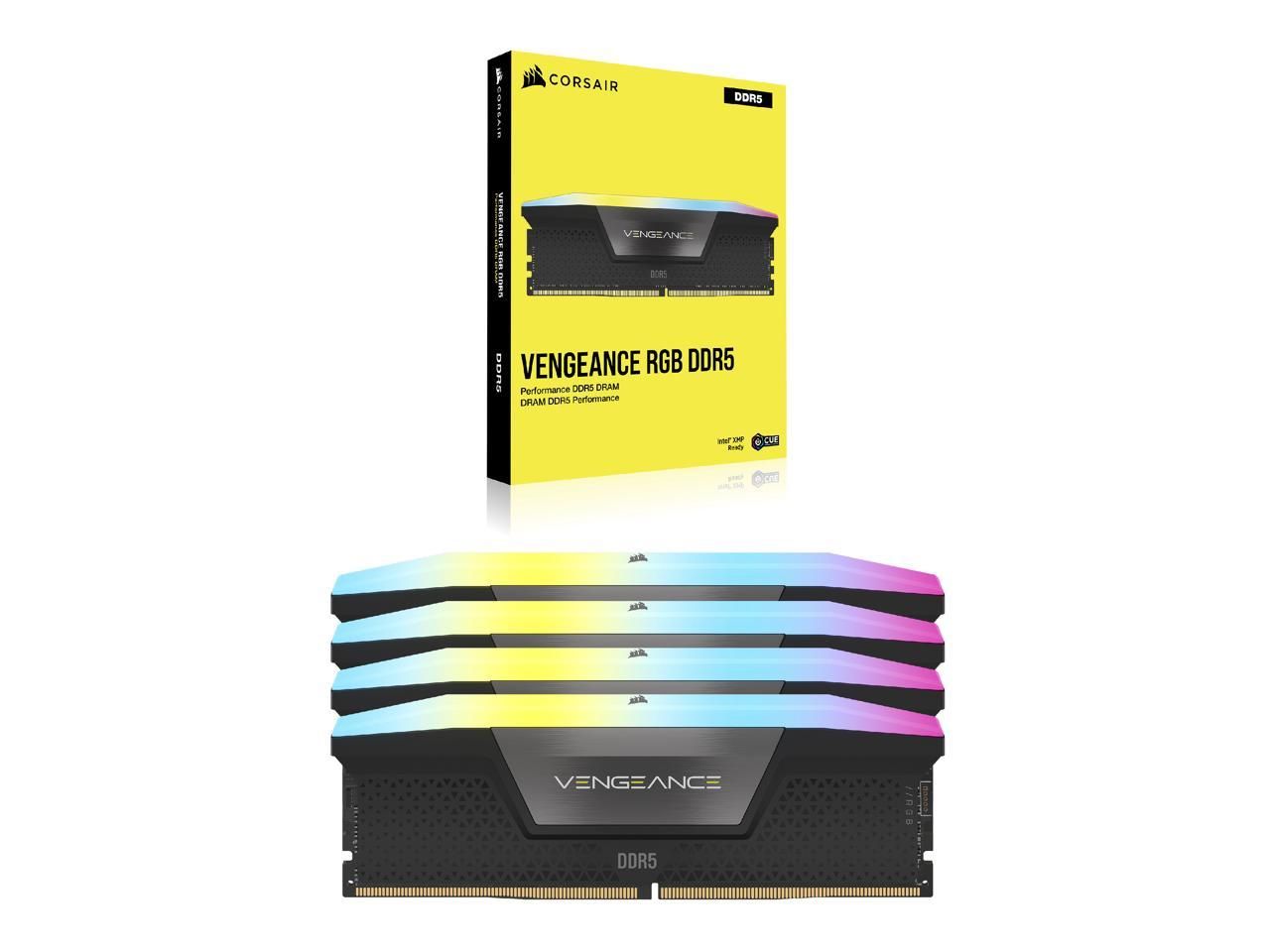 Corsair 64GB DDR5 5600MHz Kit(4x16GB) Vengeance Black