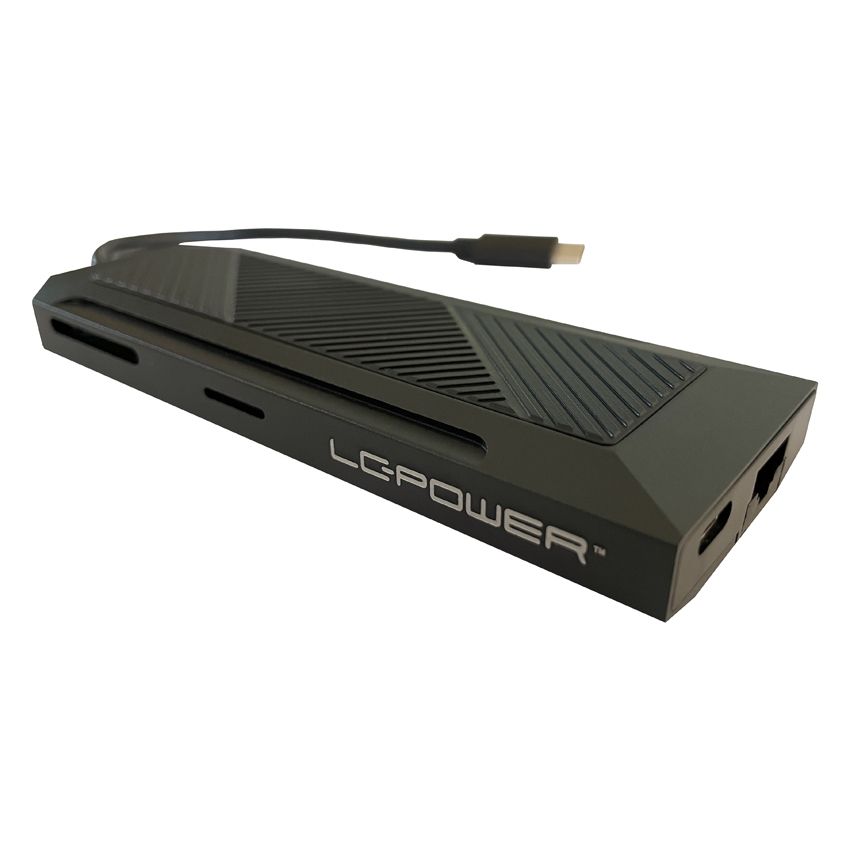 LC Power LC-HUB-C-MULTI-6-RGB Docking Station